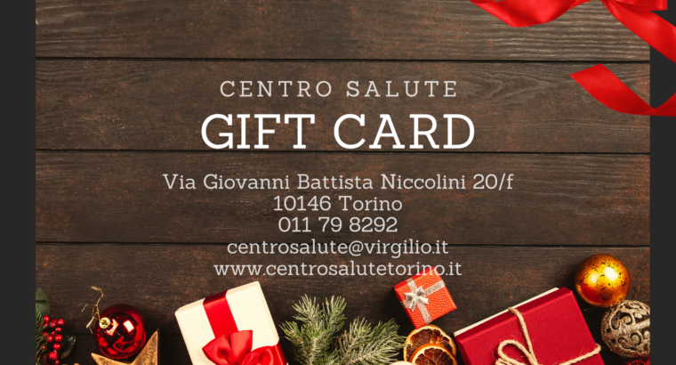 A Natale Gift Card per tutti!